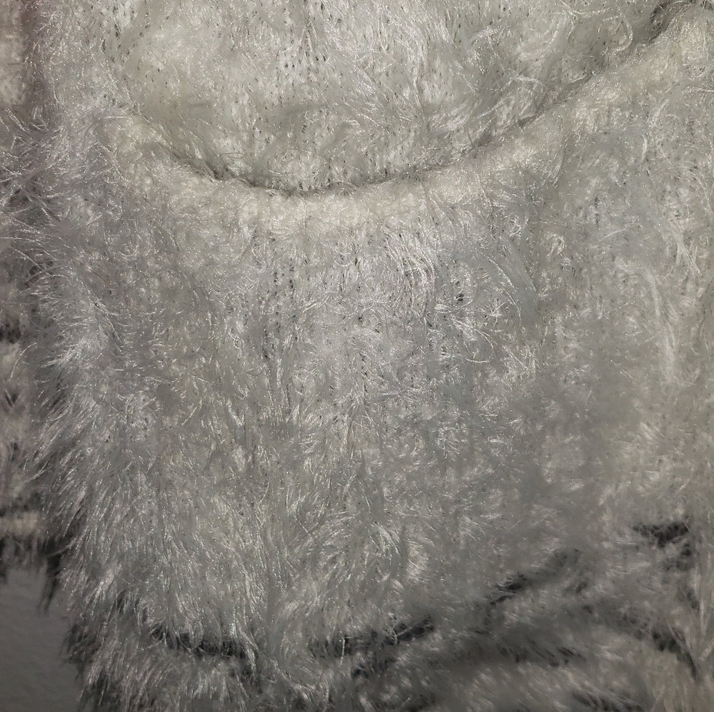 Womens Knox Rose XXL long fuzzy Sweater Cardigan